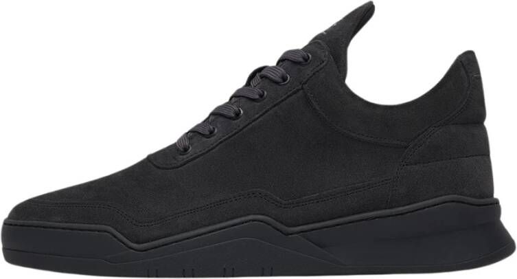 Filling Pieces Low Top Ghost Suede Dark Grey Gray Heren