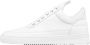 Filling Pieces Witte leren sneakers met geribbelde rubberen zool White Heren - Thumbnail 2