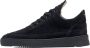 Filling Pieces Lage Top Suède All Black Sneakers Black Heren - Thumbnail 1