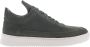 Filling Pieces Low Top Organic Suede Green Groen Heren - Thumbnail 1