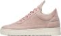 Filling Pieces Sneakers Low Top Suede in poeder roze - Thumbnail 1