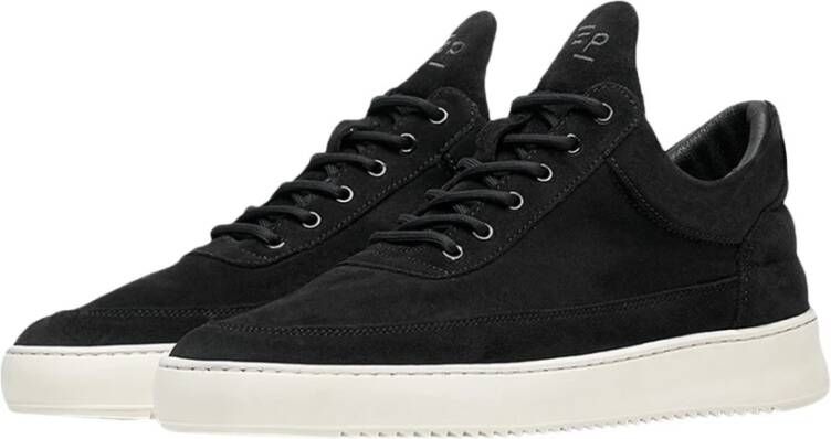 Filling Pieces Low Top Suede Sneakers