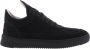 Filling Pieces Lage Top Suède All Black Sneakers Black Heren - Thumbnail 2