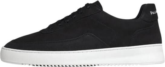 FILLING PIECES Lage Sneakers Heren Mondo 2.0 Nub Nubuck Zwart