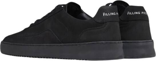 FILLING PIECES Lage Sneakers Heren Mondo Rip Tonal Maat: 46 Materiaal: Suède Kleur: Zwart - Foto 5