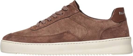Filling Pieces Mondo Suede Brown Heren