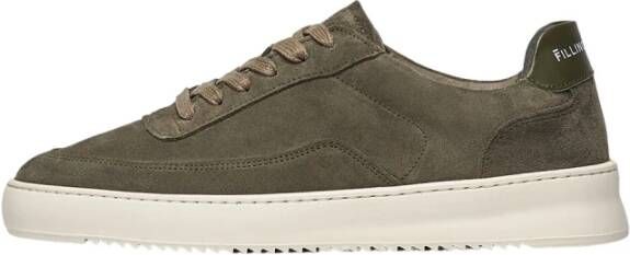 Filling Pieces Mondo Suede Green Heren