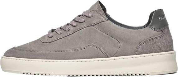 Filling Pieces Mondo Organic Suede Grey Grijs Unisex