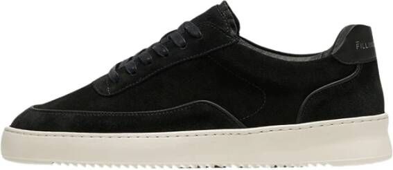 Filling Pieces Mondo Suede Lux Black Heren