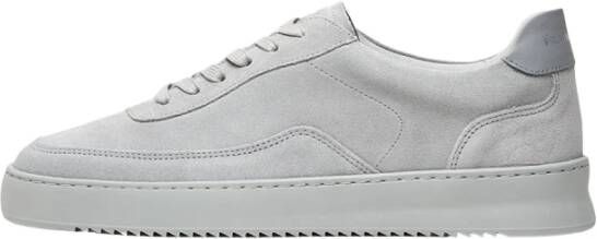 Filling Pieces Mondo Suede All Grey Gray Heren