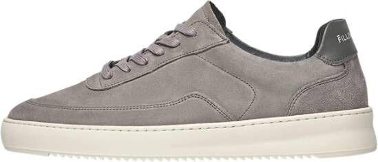 Filling Pieces Mondo Organic Suede Grey Grijs Unisex