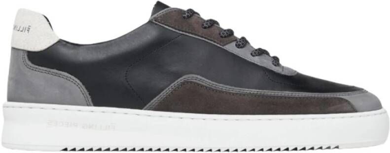 Filling Pieces Ripple Decon Zwarte Sneakers