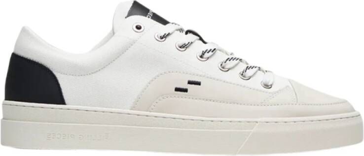 Filling Pieces Riviera Low Witte Sneakers Zomerstijl - Foto 2