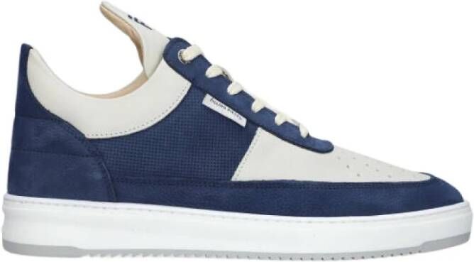 Filling Pieces Sneakers Blauw Heren