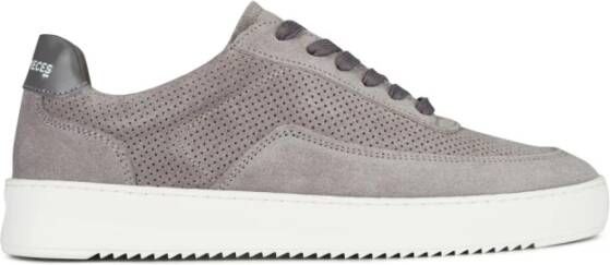 Filling Pieces Sneakers Mondo Perforated Grijs Unisex