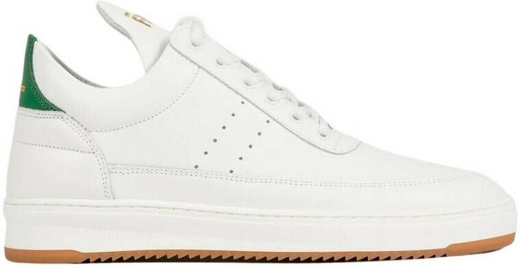 FILLING PIECES Lage Sneakers Heren Low Top Maat: 44 Materiaal: Nubuck Kleur: Wit - Foto 5