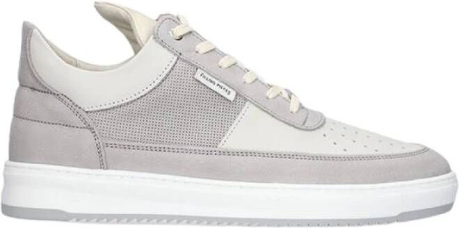Filling Pieces Low Top Game Light Grey Heren Sneakers