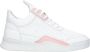 Filling Pieces Sneakers Low Top Ghost Rubberized in wit - Thumbnail 1