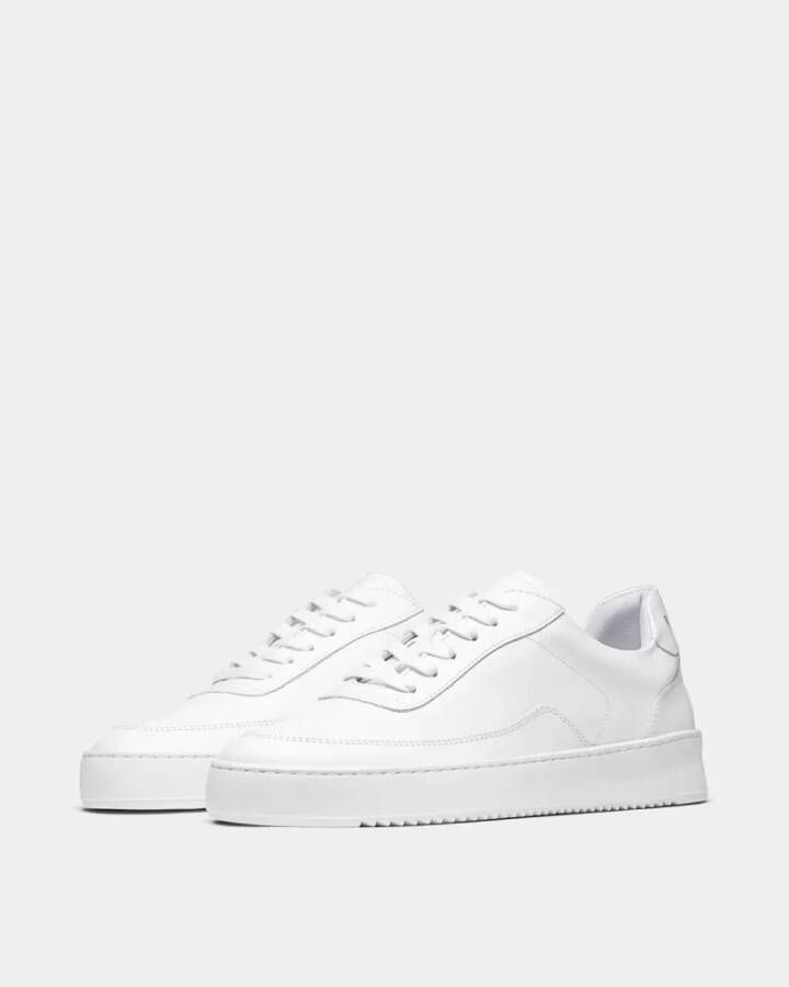 FILLING PIECES Lage Sneakers Heren Mondo 2.0 Ripple Maat: 46 Materiaal: Suède Kleur: Wit - Foto 4