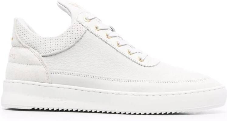 Filling Pieces Stijlvolle Low Top Ripple Sneakers White Heren