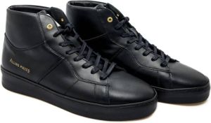 Filling Pieces Mid Plain Court Sneakers Zwart Heren