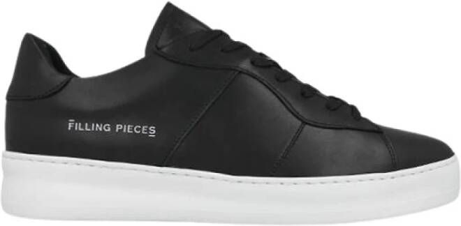 Filling Pieces Light Plain Court Sneakers Zwart Heren