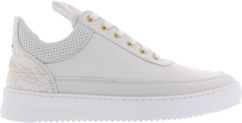 Filling Pieces Stijlvolle Low Top Ripple Sneakers White Heren