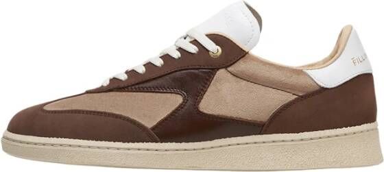 Filling Pieces Bruine Sprinter Mix Sneakers Brown Heren