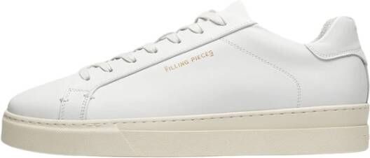 Filling Pieces Witte Core Tiebreak Sneakers White Heren