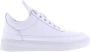 Filling Pieces Witte leren sneakers Klassieke stijl White Heren - Thumbnail 2