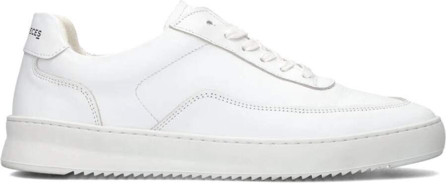 FILLING PIECES Lage Sneakers Mondo 2.0 Ripple Maat: 46 Materiaal: Suède Kleur: Wit - Foto 7
