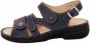 Finn Comfort Blauwe Comfort Sandalen - Thumbnail 1