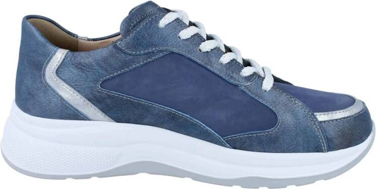 Finn Comfort Blauwe Sneakers