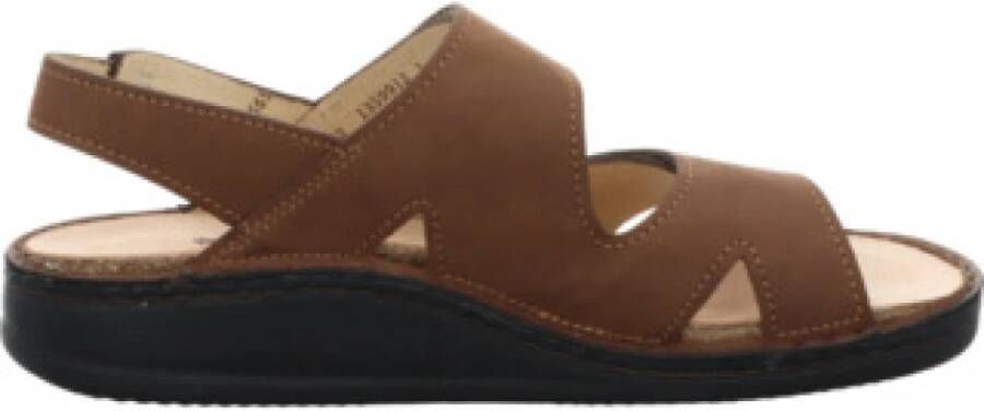 Finn Comfort Bruine Comfort Sandalen voor Heren