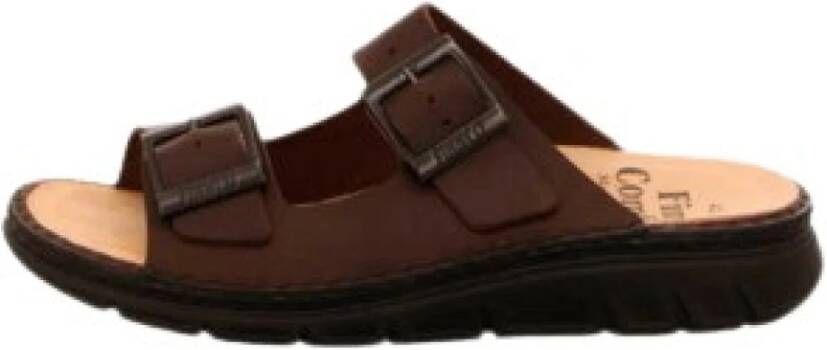 Finn Comfort Bruine Heren Slippers