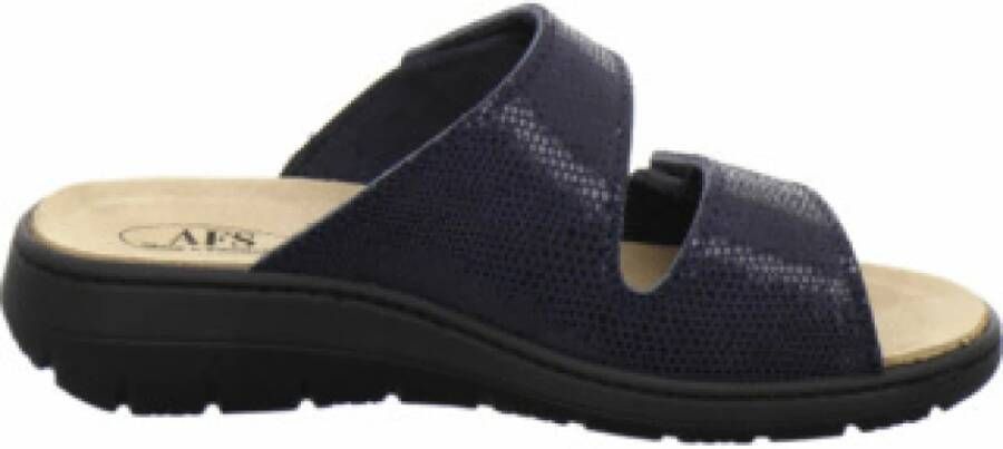 Finn Comfort Bruine Slippers Comfortabele Stijl