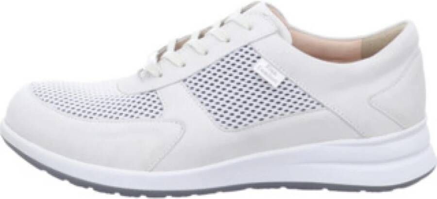 Finn Comfort Casual Veterschoenen in Wit