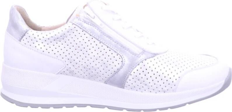 FinnComfort Finn Comfort- Mori wit zilveren sneaker