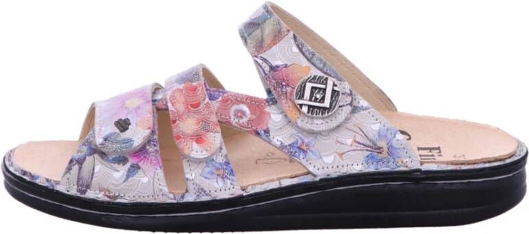 Finn Comfort Comfortabele leren slippers