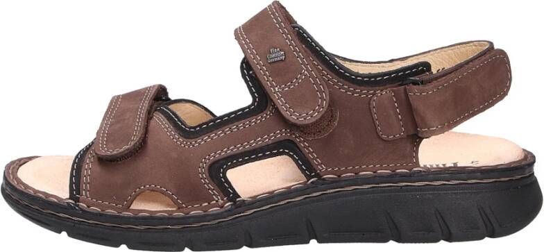 Finn Comfort Comfortabele sandaal van zacht nubuckleer