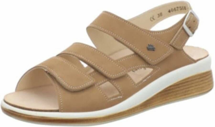Finn Comfort Comfortabele sandalen in effen kleuren