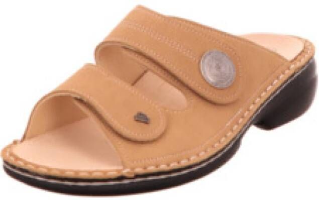 Finn Comfort Comfortabele Slippers in Effen Kleur