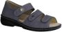 Finn Comfort Grijze Strappy Sandalen voor Dames - Thumbnail 1