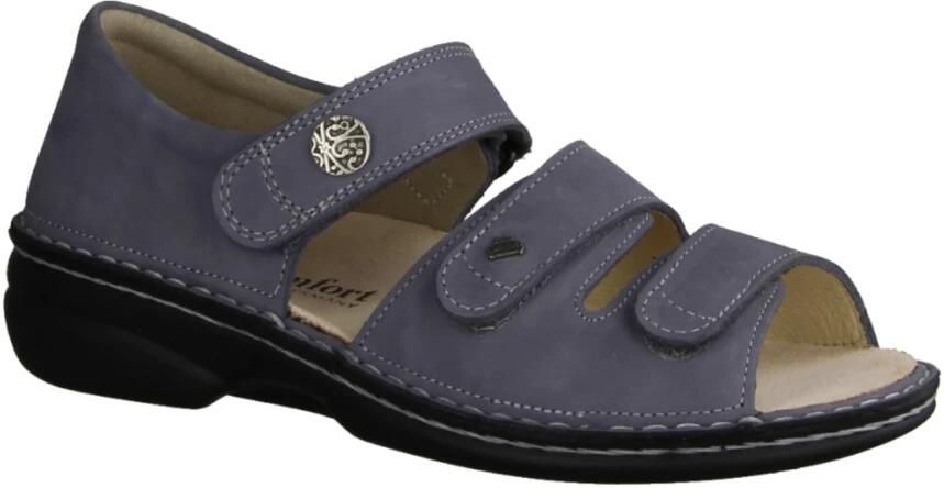 Finn Comfort Grijze Strappy Sandalen voor Dames