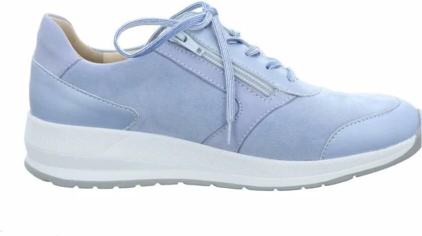 Finn Comfort Blauwe damessneaker comfortabel en veelzijdig