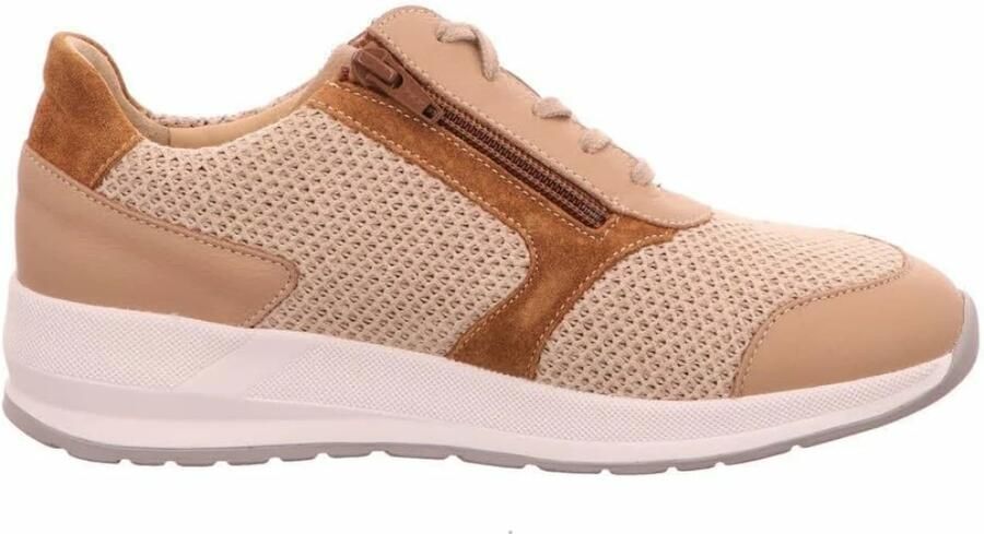 FinnComfort Finn Comfort MORI 05067-902774 Beige combi sneaker met stretch wijdte H