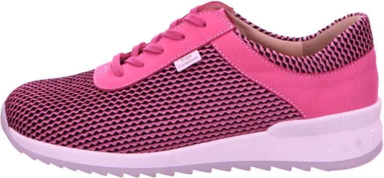 Finn Comfort Muiltjes 'Pantolette Damen 02550 657420 Echtleder in rot' rood - Foto 4