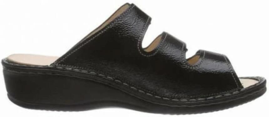 Finn Comfort Muiltjes 'Pantolette Damen 82568 274099 Echtleder in schwarz' zwart - Foto 15