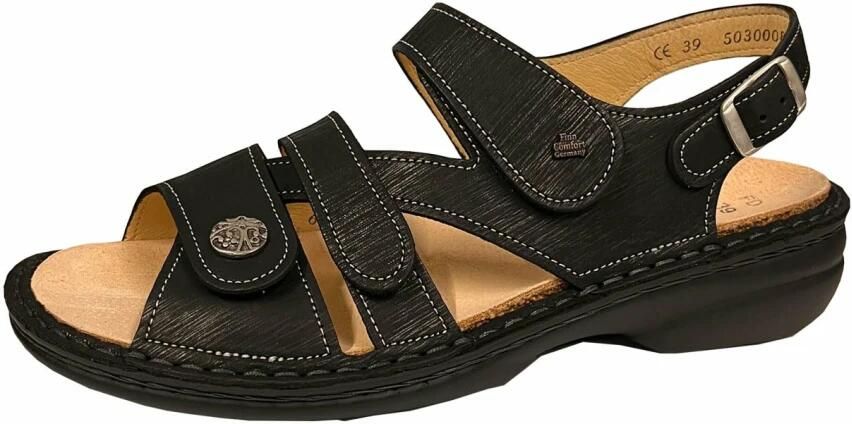 Finn Comfort Sandalen met sleehak