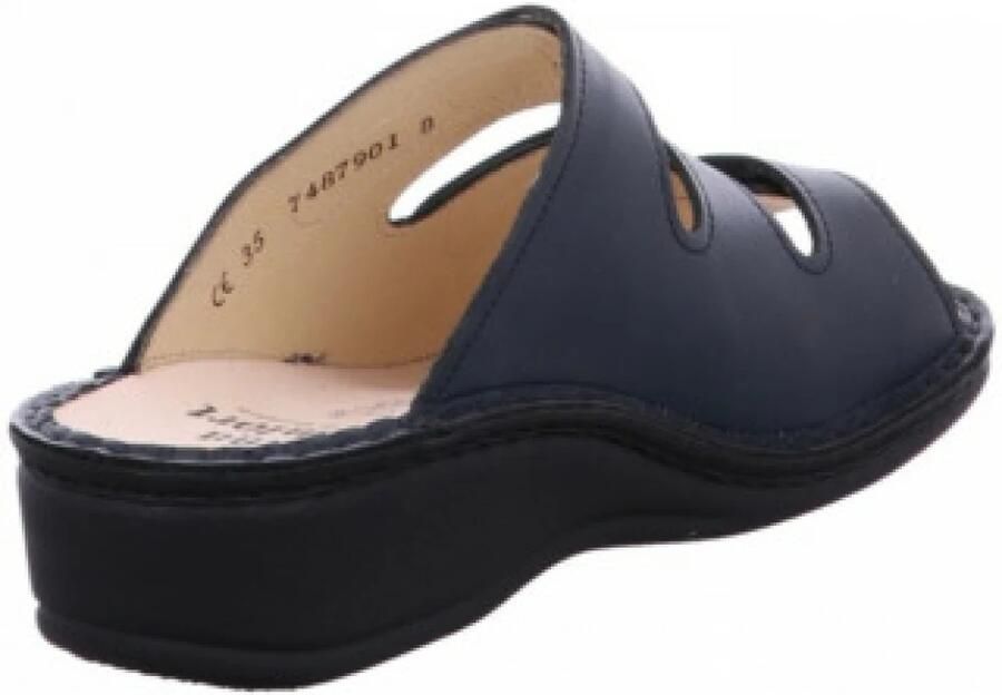Finn Comfort Muiltjes 'Pantolette Damen 01538 007414 Echtleder in blau' blauw - Foto 10